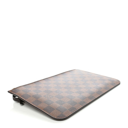 Louis Vuitton Damier Ebene Neverfull MM GM Pochette 4 of 8