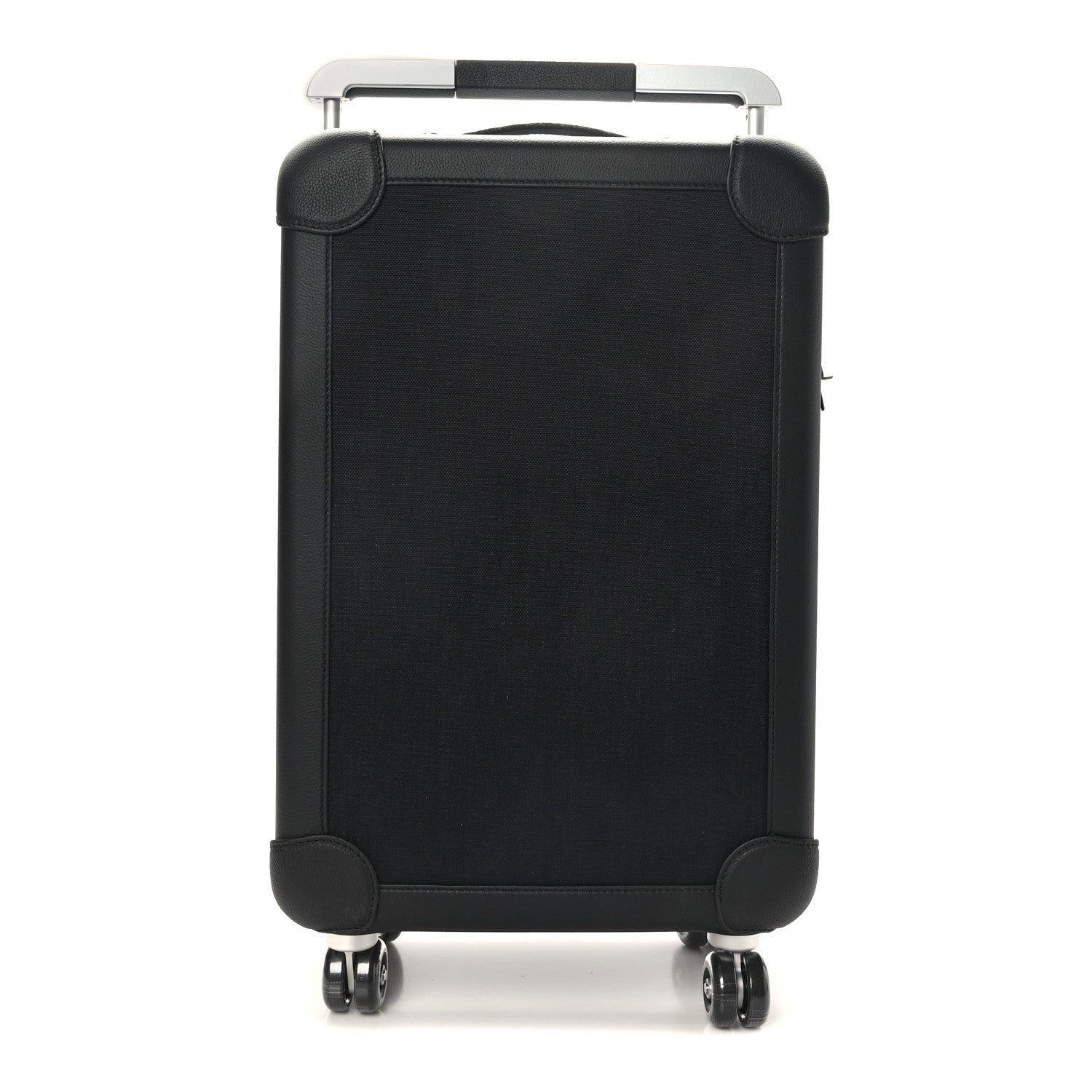 Hermes Taurillon Regate Militaire Sports Toile R.M.S. Trolley Case Luggage Black 1 of 7