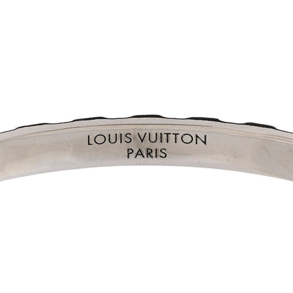 Louis Vuitton Palladium Pillow Nanogram Cuff M Silver 4 of 5