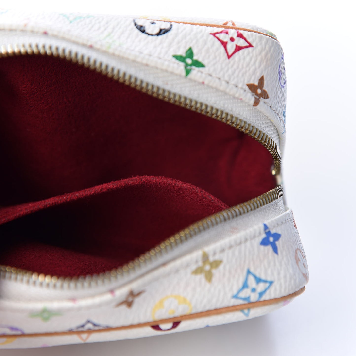 Monogram Multicolor Trousse Wapity White