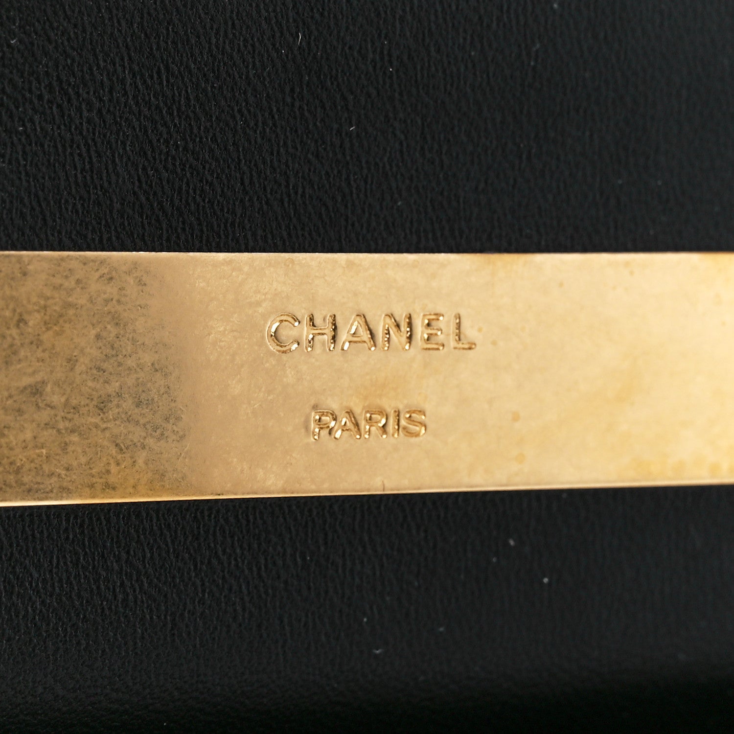 Chanel Lambskin Enamel Quilted Top Handle Flap Phone Holder With Chain Black 6 of 12