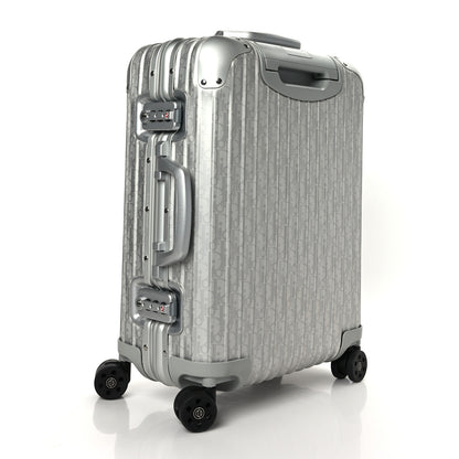 Christian Dior X RIMOWA Aluminum Gradient Cabin Luggage Silver 2 of 8