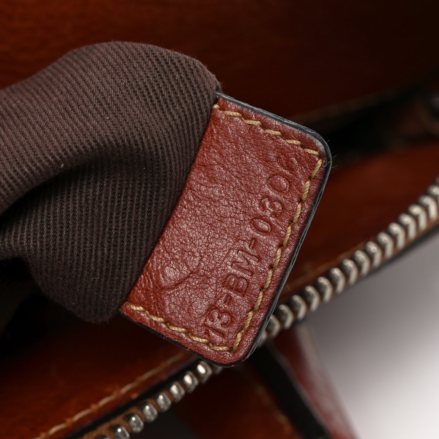 Calfskin Edith Satchel Ecureil Brown