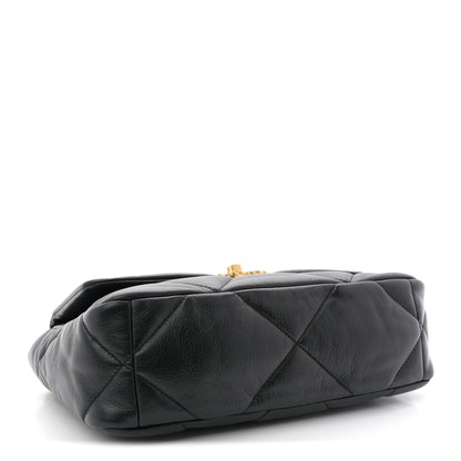 Chanel Lambskin Quilted Medium Chanel 19 Flap Black 4 of 11