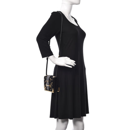 Prada Velvet Cahier Astrology Bag Black 2 of 13