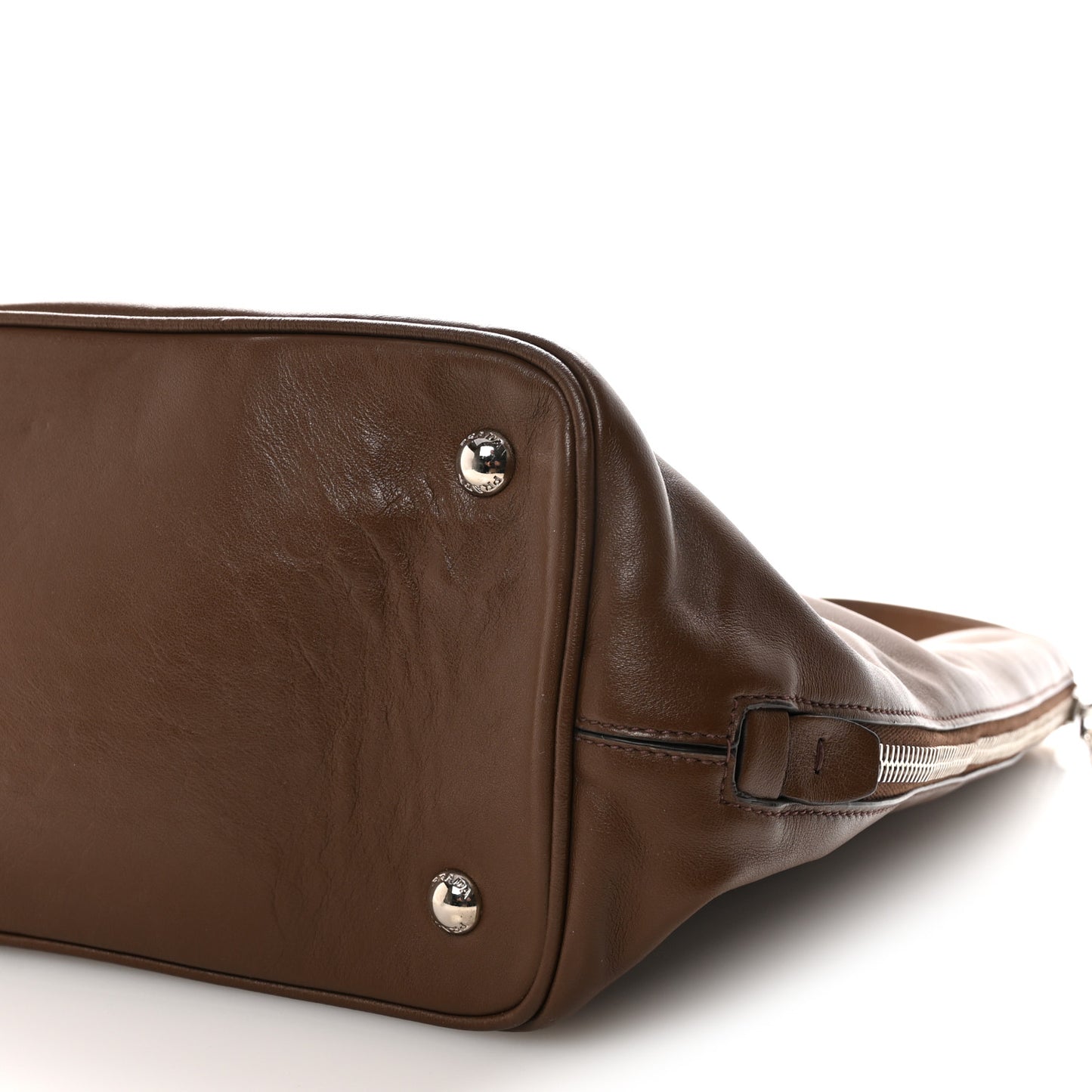 Soft Calf Shopping Tote Palissandro