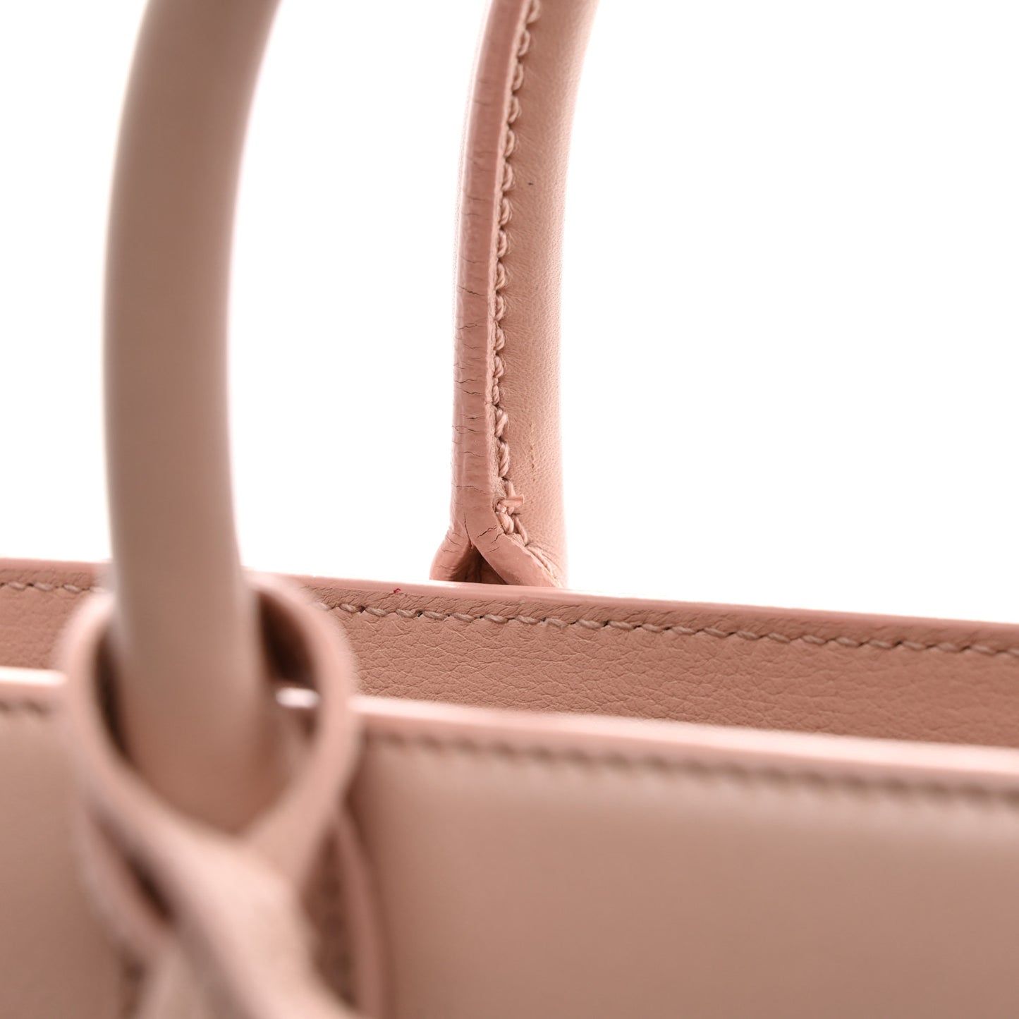 Calfskin Nano Sac De Jour Pale Pink