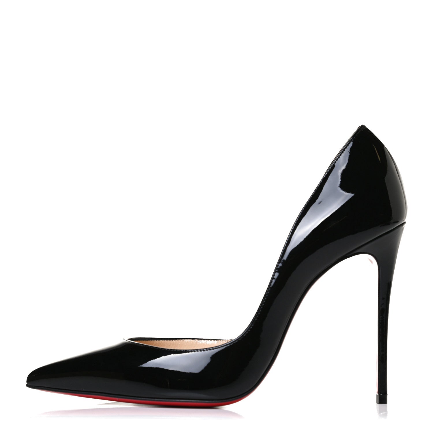 Christian Louboutin Patent Iriza 100 Pumps 38 Black 1 of 10
