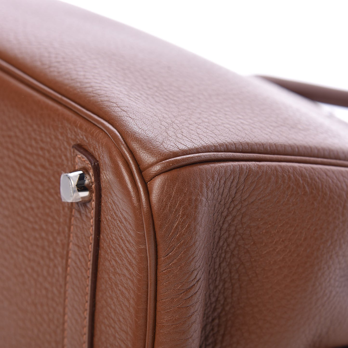 Taurillon Clemence Birkin 30 Marron D'Inde