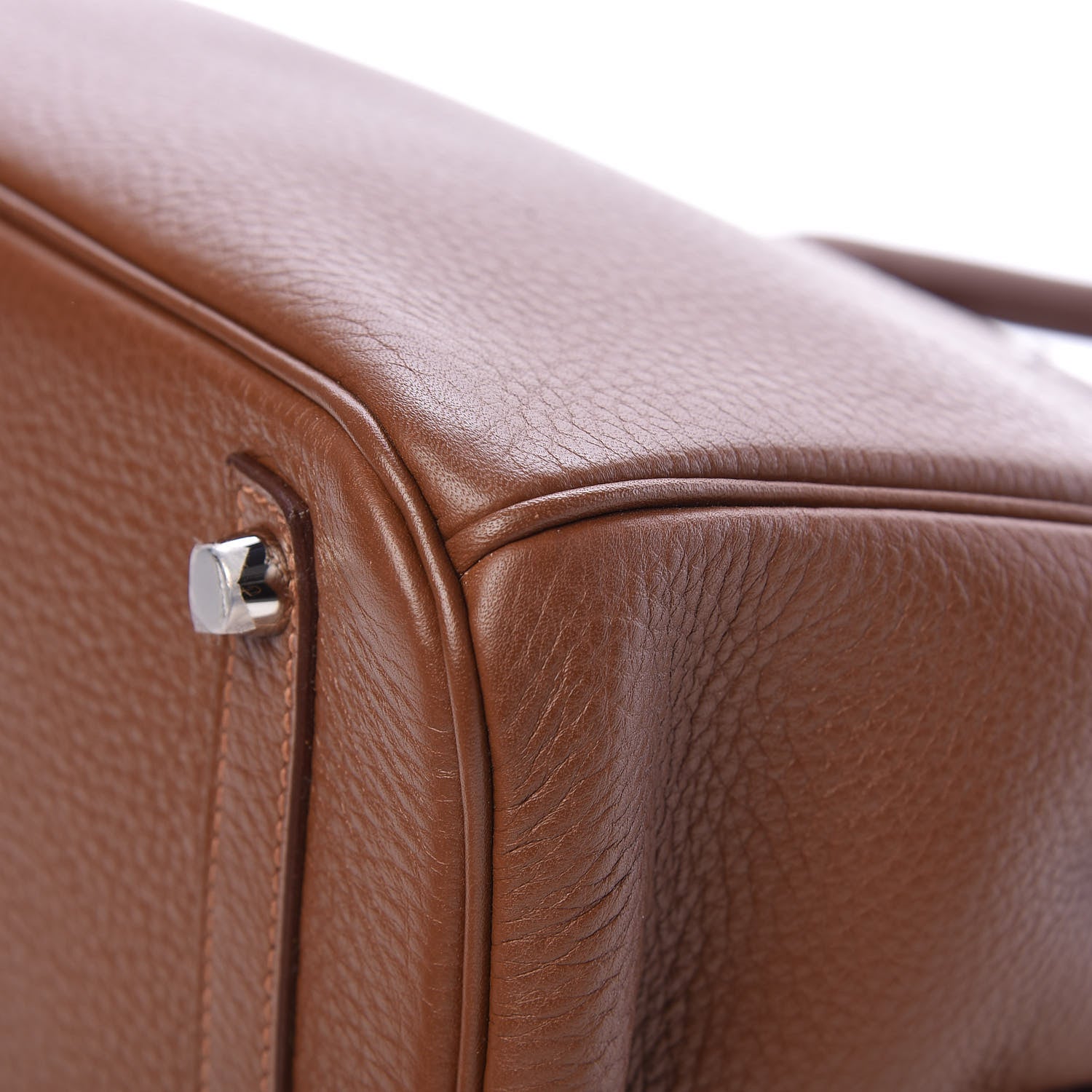 Hermes Taurillon Clemence Birkin 30 Marron D'Inde 14 of 14