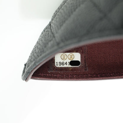 Chanel Caviar Quilted Zipped Pocket Wallet Black 8 of 8