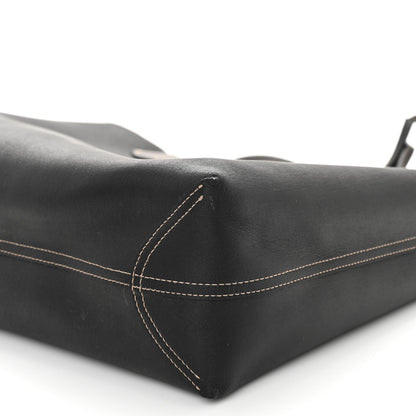 Gucci Calfskin GG Supreme Monogram Large Reversible Tote Black 15 of 17