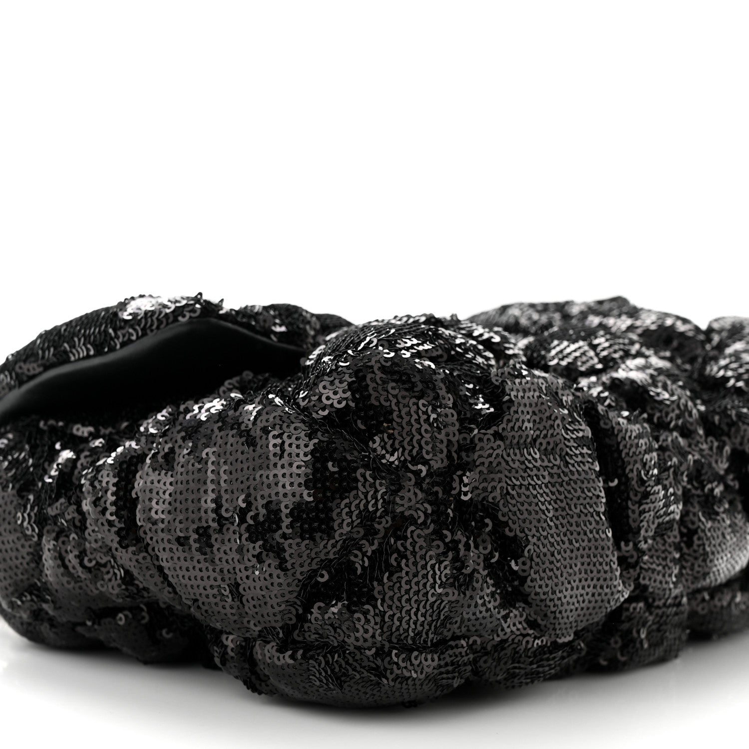 Chanel Sequin Quilted Medium Chanel 19 Flap Black 8 of 10