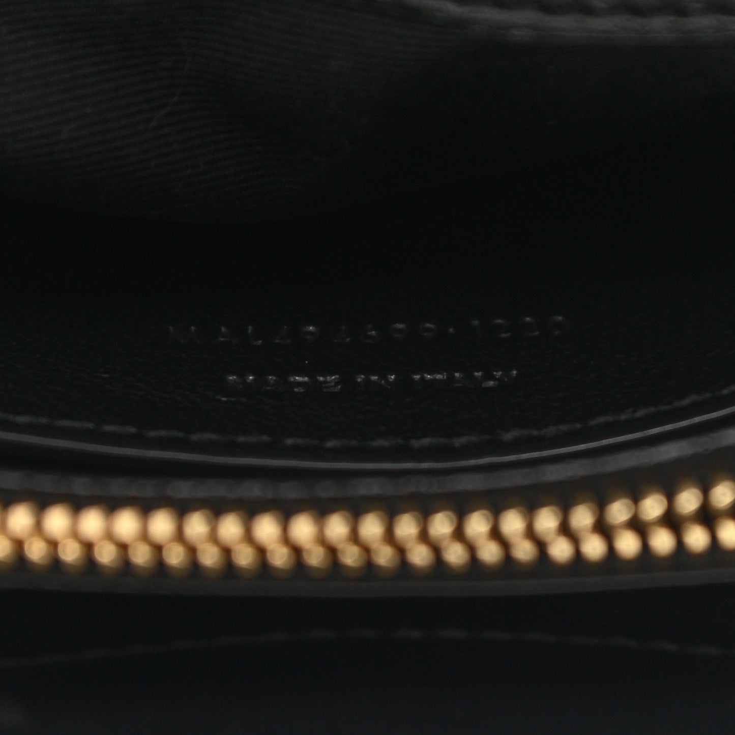 Calfskin Y Quilted Monogram Small Loulou Chain Satchel Black