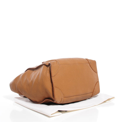 Celine Pebbled Calfskin Mini Luggage Camel 4 of 9