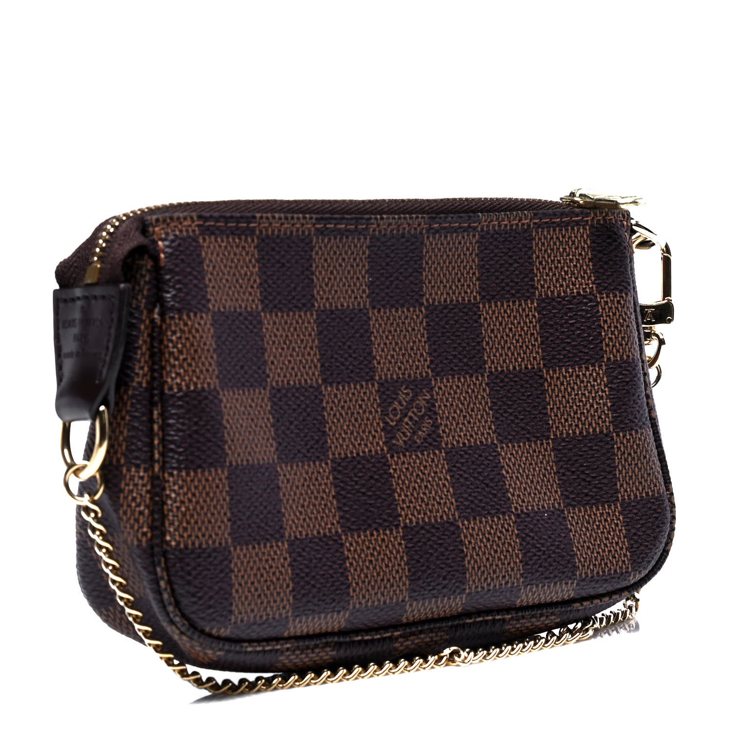 Louis Vuitton Damier Ebene Mini Pochette Accessories 2 of 4