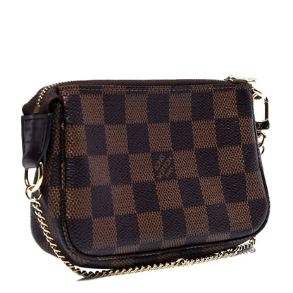 Louis Vuitton Damier Ebene Mini Pochette Accessories 2 of 4