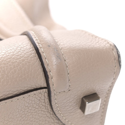 Celine Drummed Calfskin Mini Luggage Dune 12 of 18