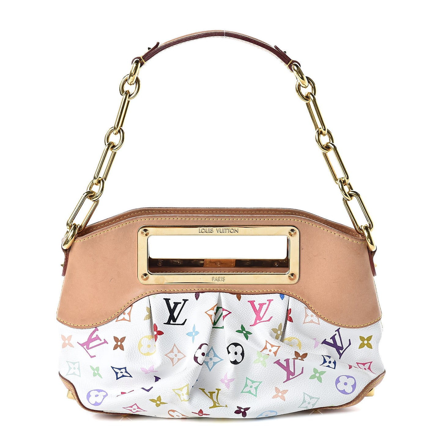 Monogram Multicolor Judy PM White
