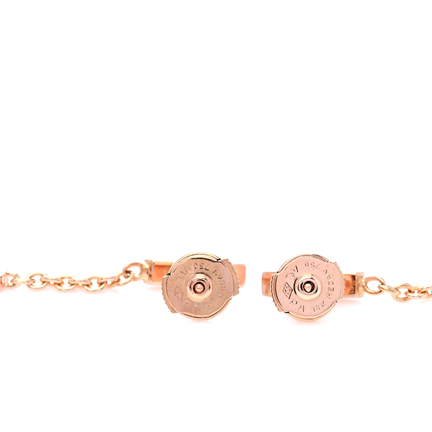 Cartier 18K Pink Gold Mon Amour Heart Drop Earrings 3 of 8