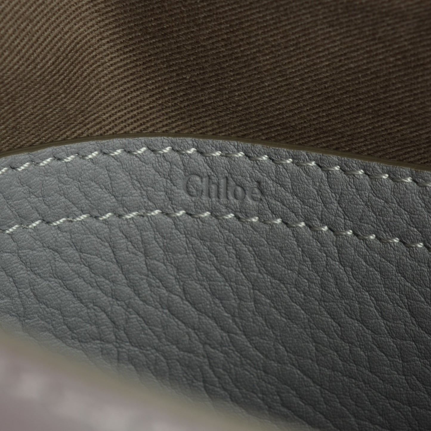 Calfskin Medium Marcie Round Crossbody Bag Cashmere Grey