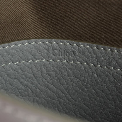 Chloe Calfskin Medium Marcie Round Crossbody Bag Cashmere Grey 6 of 9