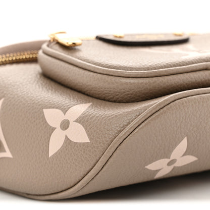 Louis Vuitton Empreinte Mini Bumbag Tourterelle Cream 8 of 10