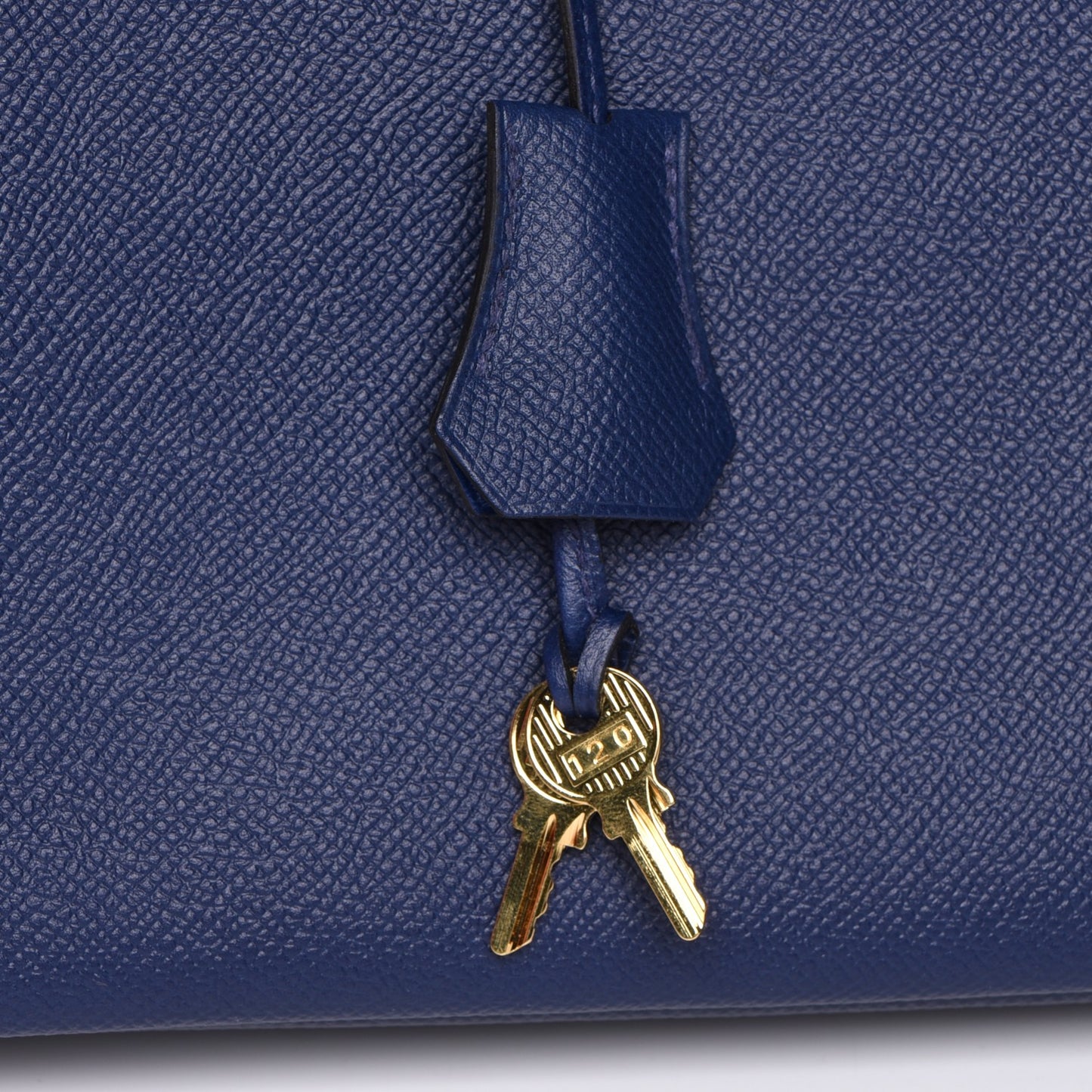 Epsom Birkin 35 Bleu Saphir