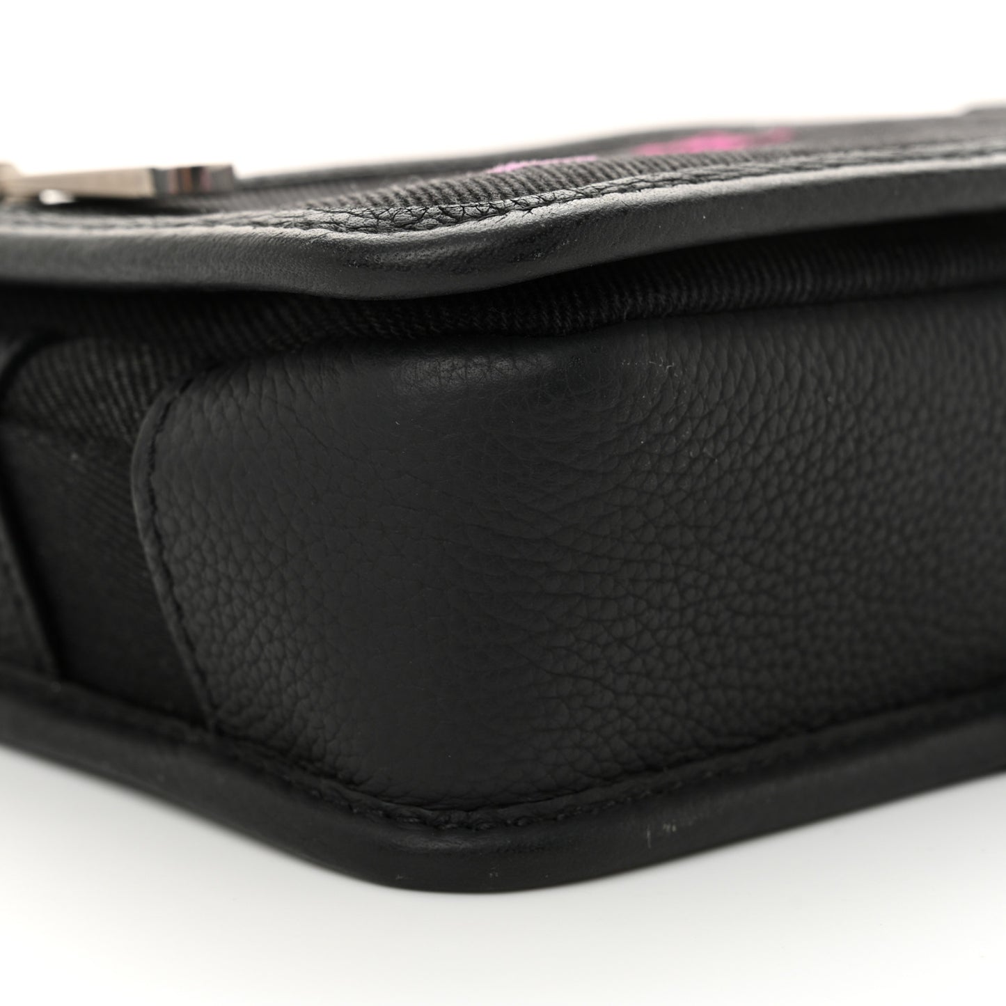 Denim Blason Monogram Bosphore Wearable Wallet Gradient Orange