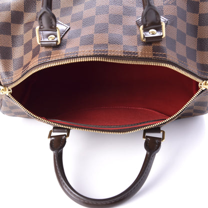 Louis Vuitton Damier Ebene Speedy Bandouliere 30 6 of 11