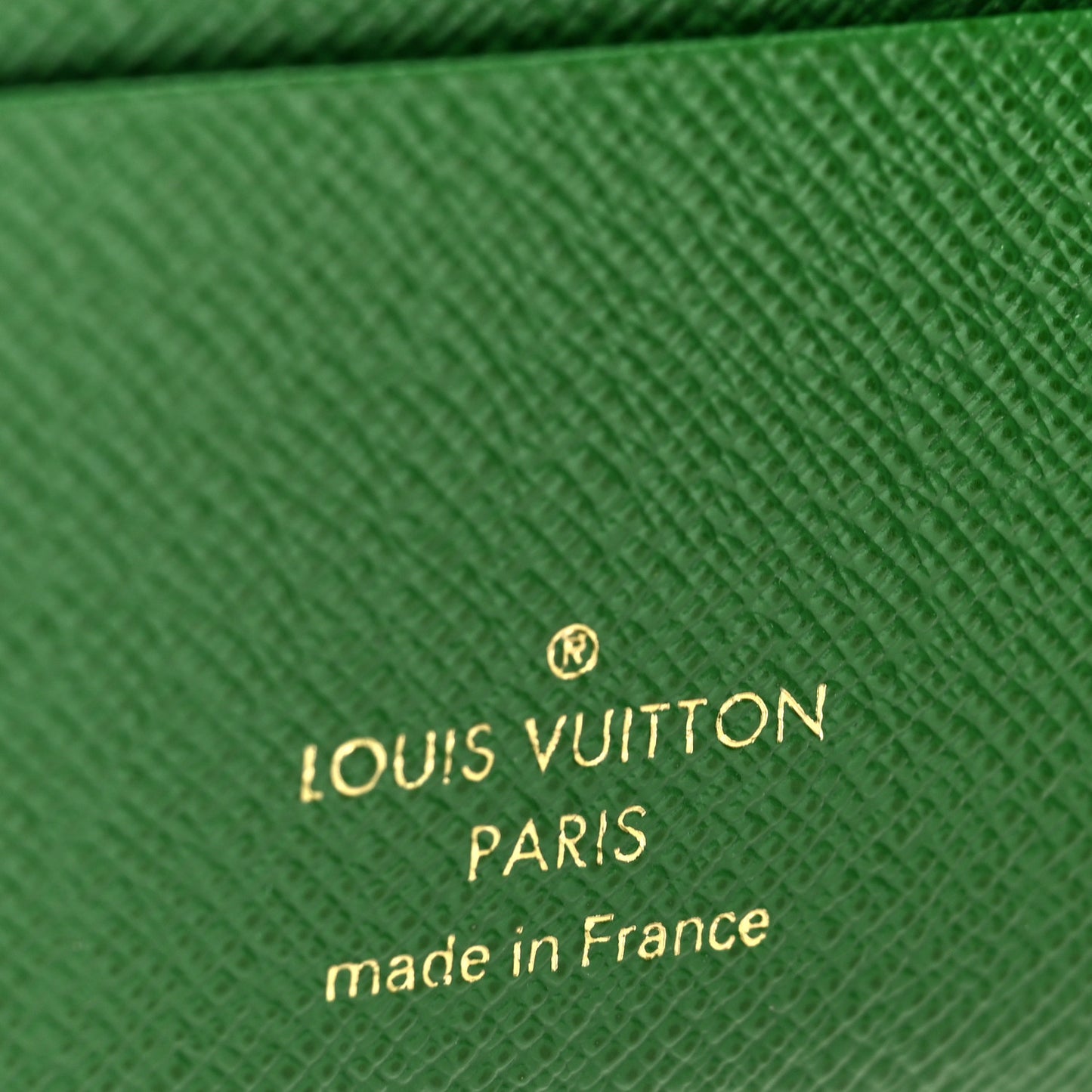 Monogram My LV Heritage Passport Cover Blue Green