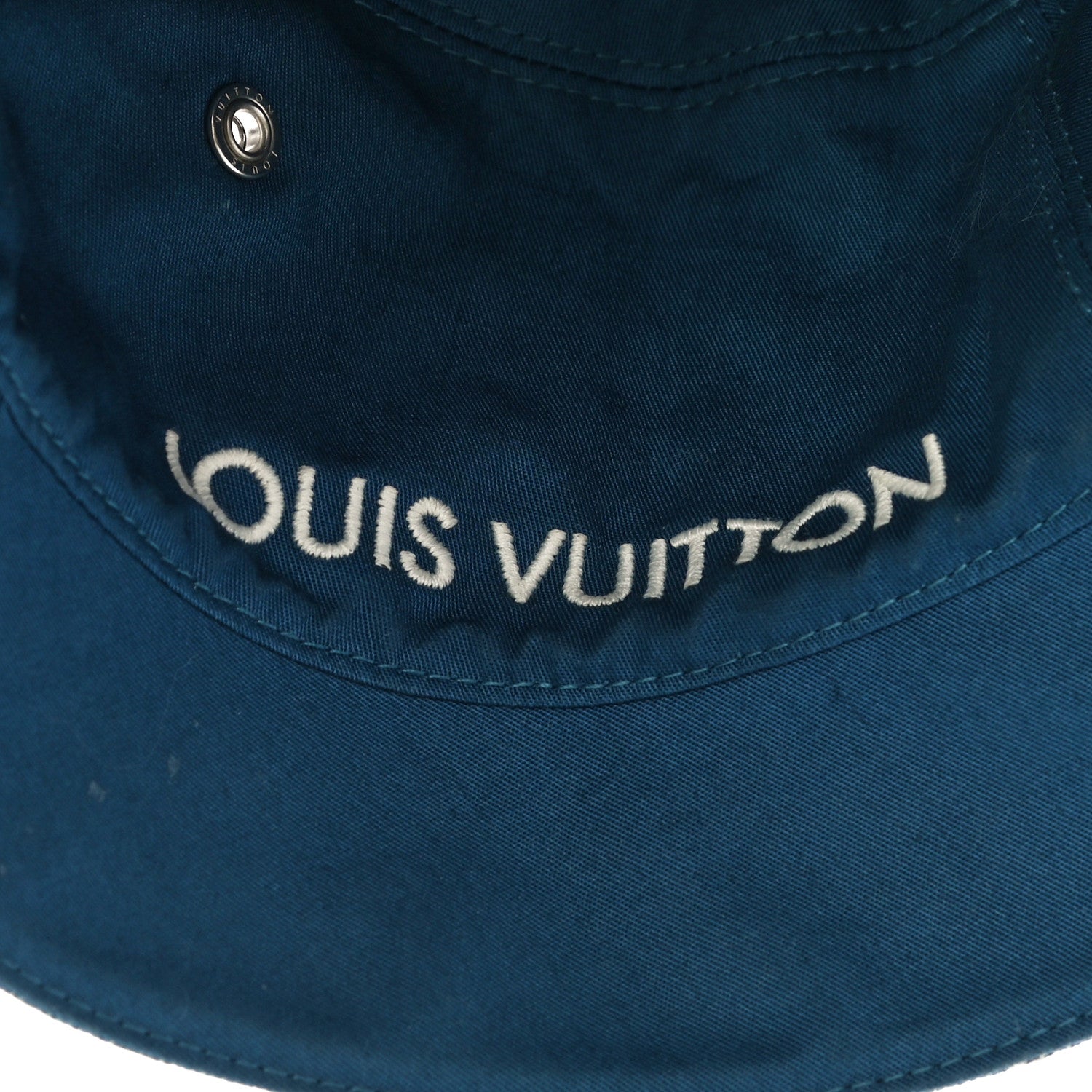 Louis Vuitton Monogram Denim Transformable Bob Bucket Hat 58 Blue 5 of 7