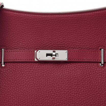 Hermes Taurillon Clemence Jypsiere 28 Rubis 8 of 13