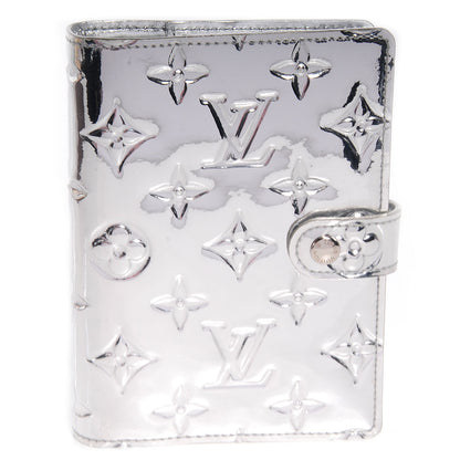 Louis Vuitton Monogram Miroir Small Ring Agenda Silver 1 of 8