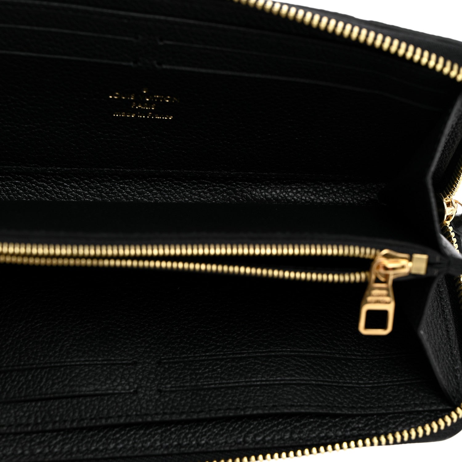Louis Vuitton Empreinte Clemence Wallet Black 5 of 6