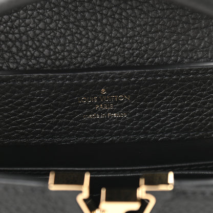 Louis Vuitton Taurillon Mini Capucines Black 6 of 8