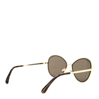 Chanel Metal Frame CC Sunglasses 4266 Gold 4 of 8