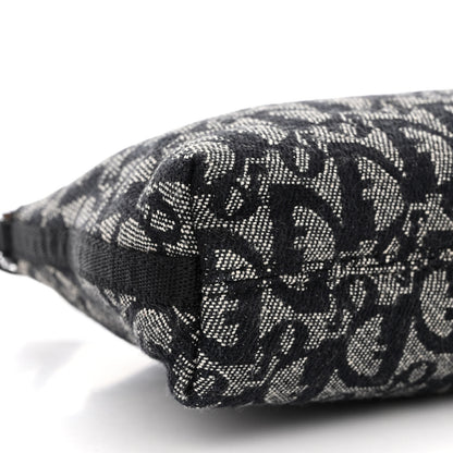 Christian Dior Monogram Shoulder Bag Pochette Black 9 of 14