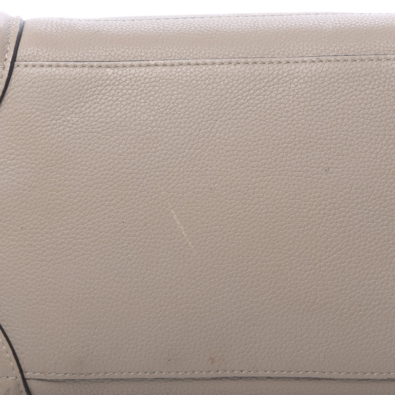 Celine Drummed Calfskin Mini Luggage Dune 17 of 20
