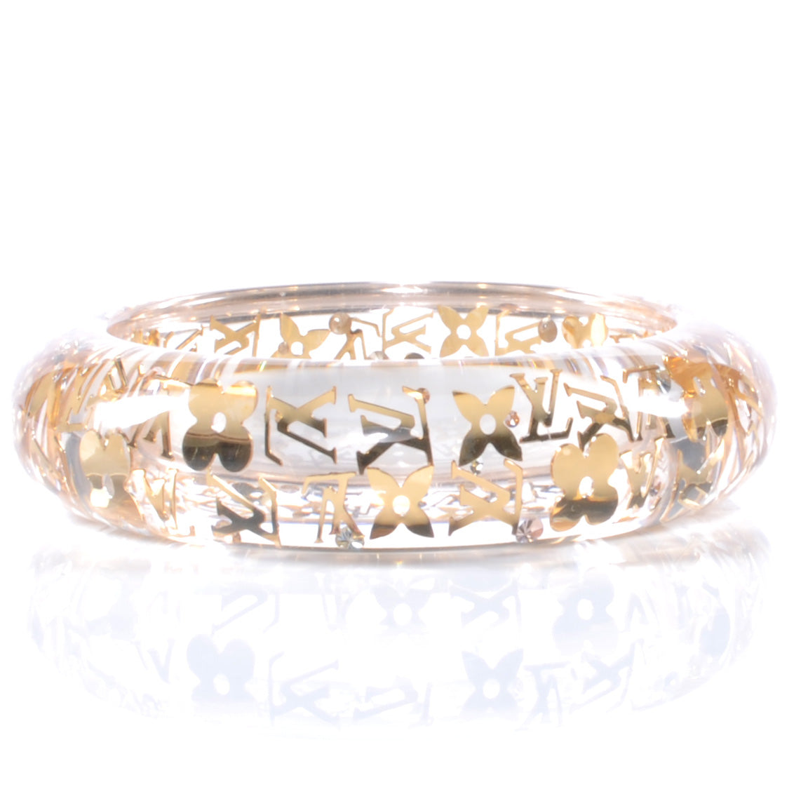 Inclusion Bracelet GM Medium Size Transparent