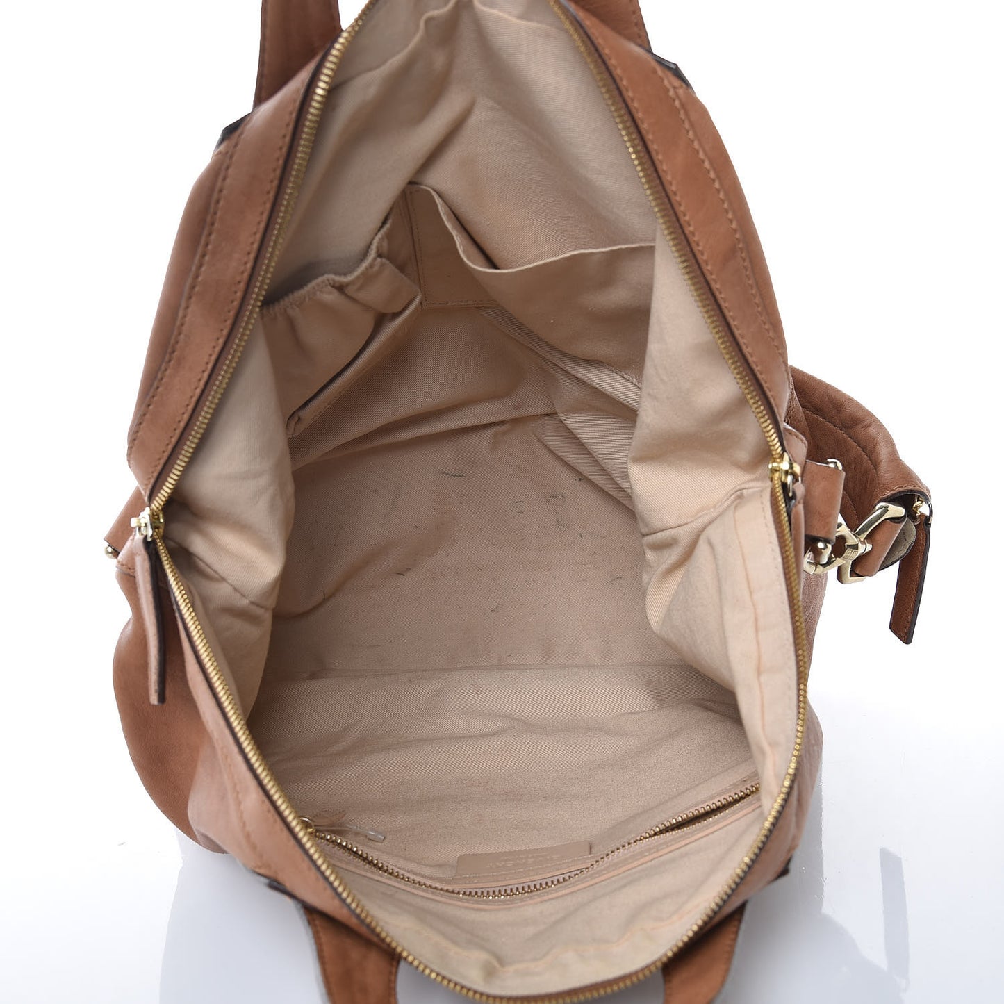 Wrinkled Lambskin Medium Nightingale Tan