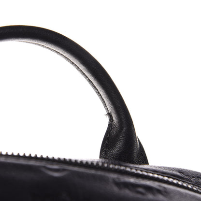 MCM Calfskin Ottomar Monogram Duke Backpack Black 16 of 19