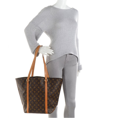 Louis Vuitton Monogram Sac Shopping Tote 2 of 7