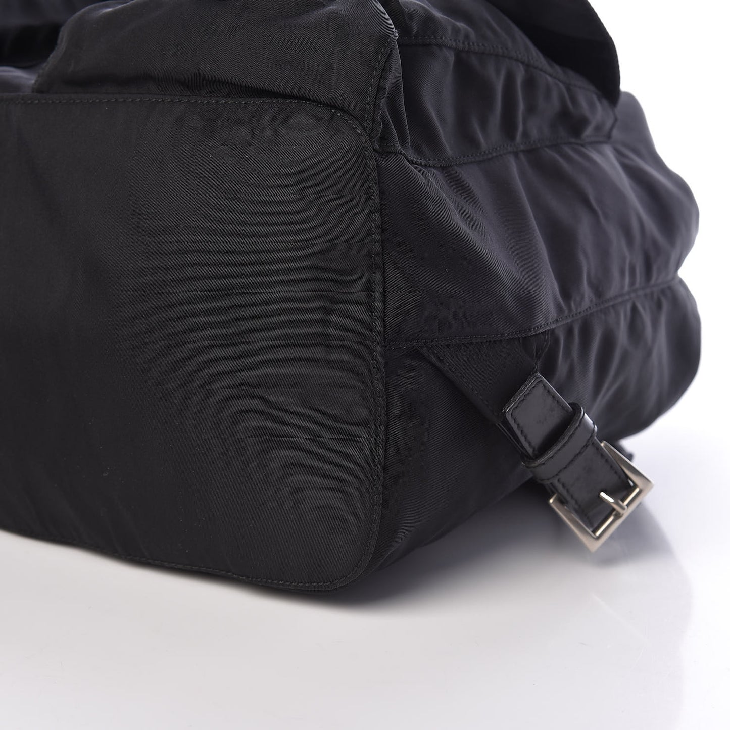Nylon Vela Medium Backpack Black