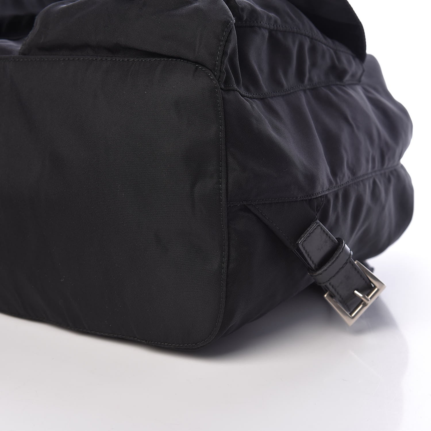 Prada Nylon Vela Medium Backpack Black 6 of 17