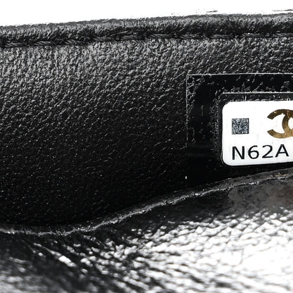 Chanel Lambskin Quilted Frame Clutch With Chain Black 8 of 12