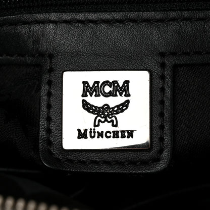 MCM Visetos Boston Bag Black 6 of 11