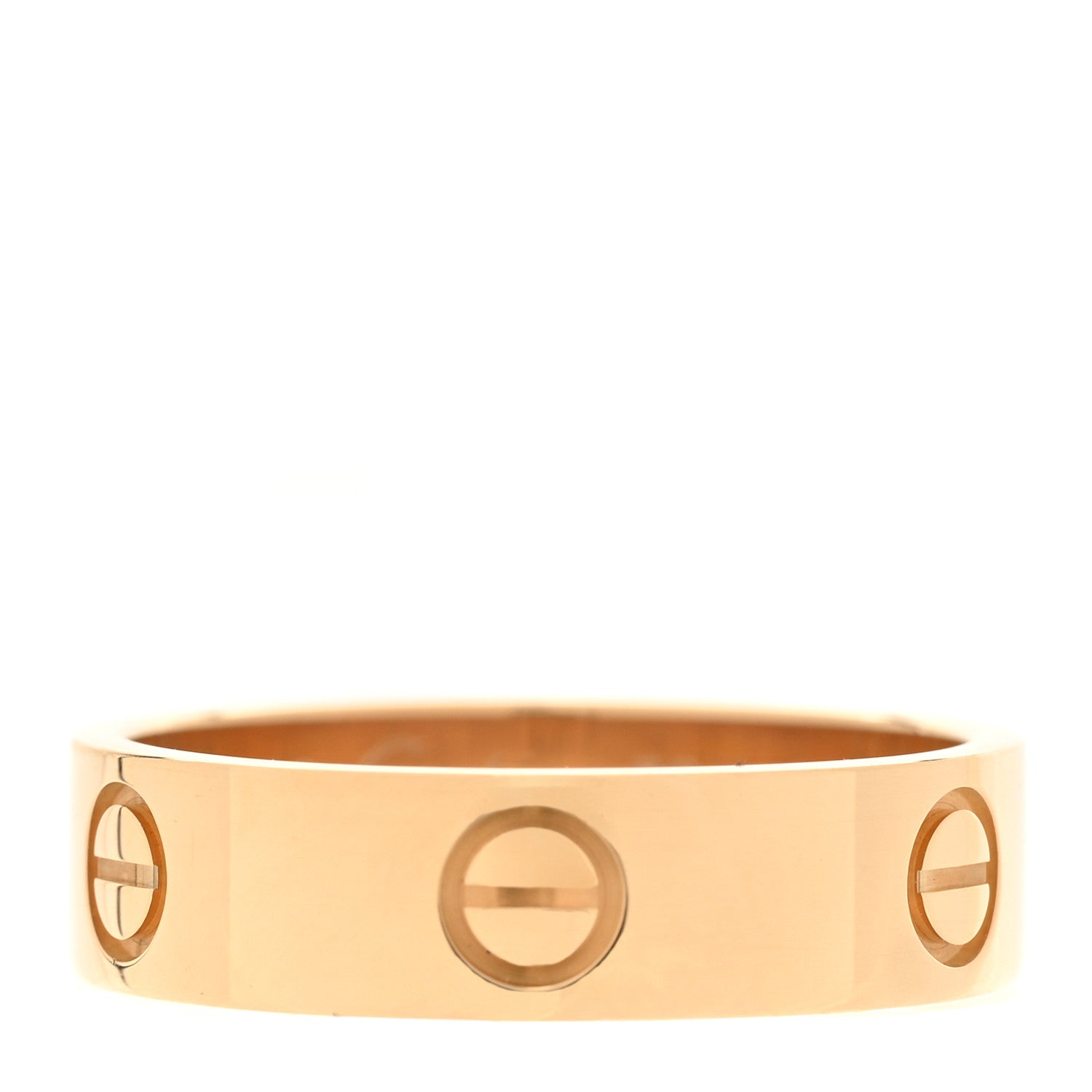 Cartier 18K Yellow Gold 5.5mm LOVE Ring 59 8.75 1 of 5