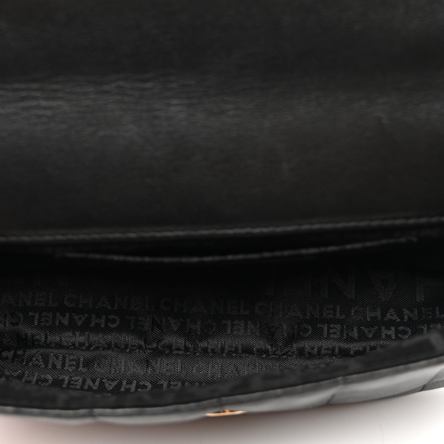 Chanel Lambskin Quilted Mini Chocolate Bar Camellia Flap Black 6 of 11