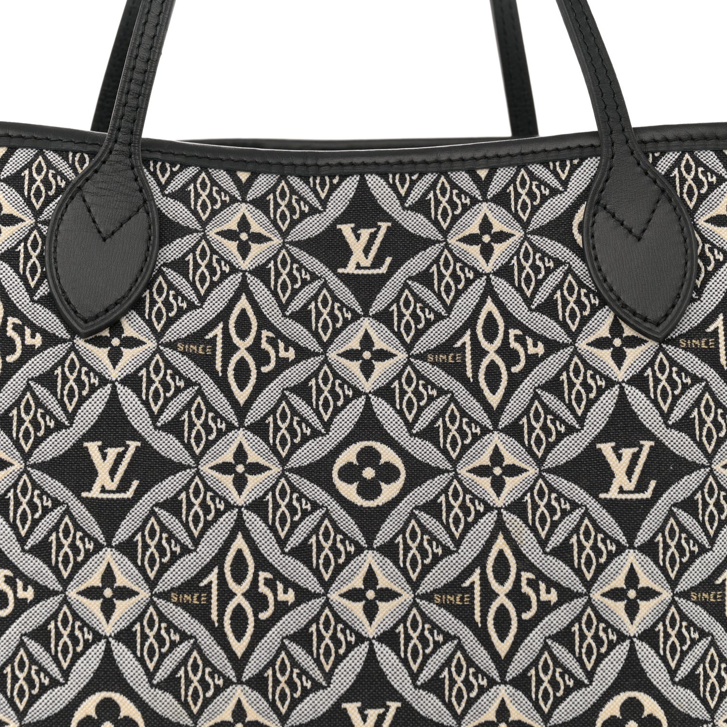 Jacquard Since 1854 Neverfull MM Grey